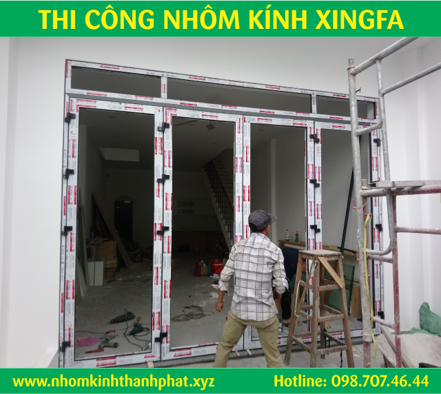 CỬA NHÔM KÍNH XINGFA