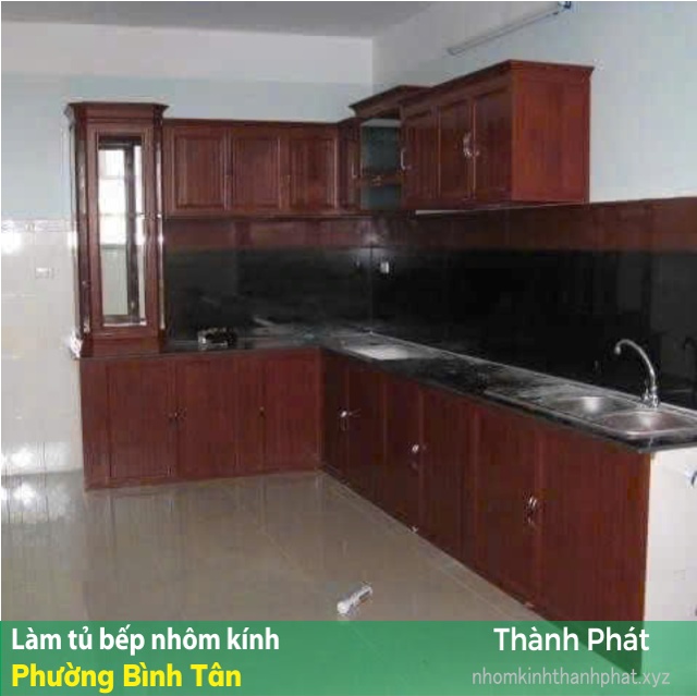 làm tủ bếp tại phường Bình Tân mới