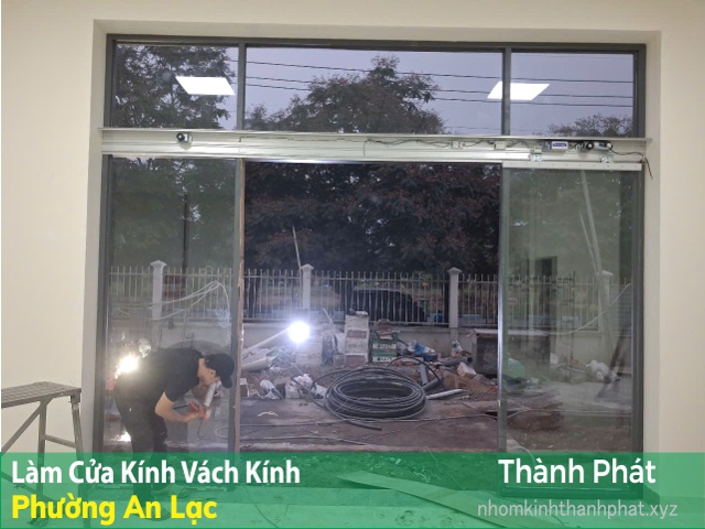 làm cửa kính cương lực, cửa nhôm kính phường An Lạc mới (TPHCM)