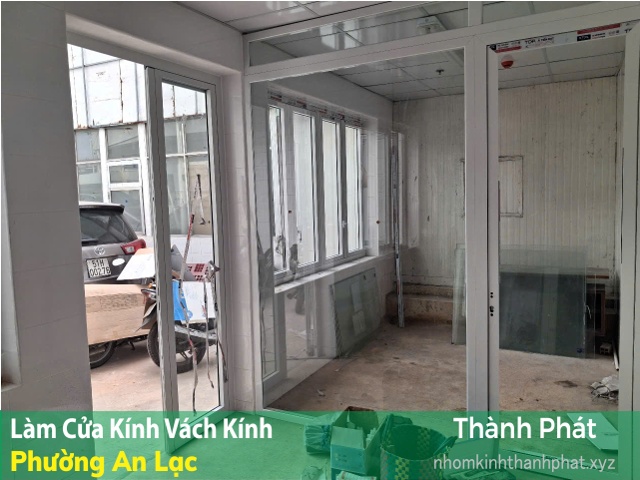 Thi công cửa nhôm kính phường An Lạc mới (TPHCM)