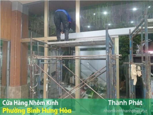 cửa hàng nhôm kính phường Bình Hưng Hòa TPHCM