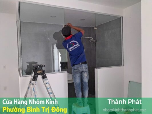 Cửa hàng nhôm kính phường Bình Trị Đông - TPHCM